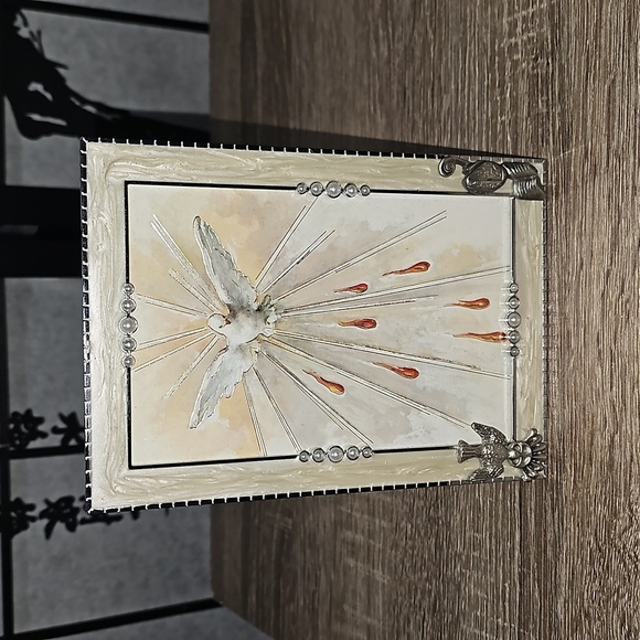 Other - Flying Dove Sending Healing Blessings Majestic Framed Art